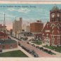 Orlando Florida Postcard, A Glimpse of The Business Section c.1939