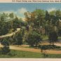 Black Hills South Dakota Postcard, Pigtail Bridge Near Wind Cave National Park, Full Color c.1939