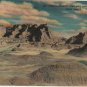South Dakota Postcard, Dante's Inferno, Badlands National Monument, Full Color c.1939