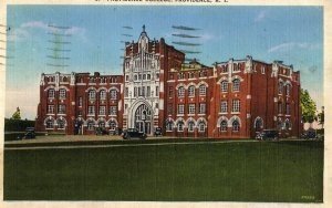 Rhode Island Postcard, Providence College, Full Color c.1915