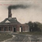Hastings Michigan Postcard, City Water Works Building and Grounds, Full Color c.1907