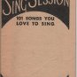 Community Sing Session Song Book Remick Music c.1923