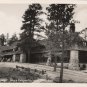 Utah Postcard, Lodge at Bryce Canyon National Park, Black & White Real Photo c.1937