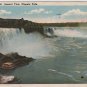 Niagara Falls New York Postcard, General View of The Falls, Full Color c.1921