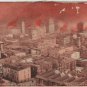 San Francisco California Cards, The Great Fire, Set of Nine c.1906