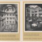 Chicago Illinois Postcards, Marshall Field's Stores, Black and White Set of Ten c.1933