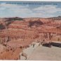 Utah Postcard, Observation Point at Cedar Breaks National Monument, Full Color c.1926