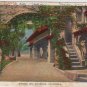Riverside California Card, The Arch at The Mission Inn, Full Color c.1932