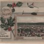 Portland Oregon Postcard, Christmas Greetings from Mt. Saint Helens c.1910