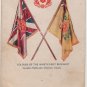 Hamilton Canada Postcard, Colours of The 91st Regiment Canadian Highlanders c.1906
