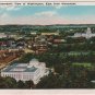 Washington D.C. Postcard, Panoramic View of Washington, East from Monument, Full Color c.1929