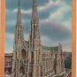New York City Postcard, St. Patrick's Cathedral, Full Color c.1950