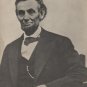 Lincoln Postcard, Shows Gardener Portrait Taken Before Assassination, Jumbo Black & White c.1966