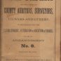 Barrett's Clerkship Documents, Road Papers, County Auditors & Surveyors Forms c.1873