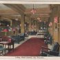 San Francisco California Postcard, The Hotel Stewart, Interior of Lobby c.1925