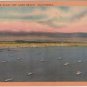 Long Beach California Postcard, United States Battle Fleet, Carriers and Ships c.1925
