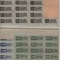 WWII Era USA Ration Books with Stamps c.1943