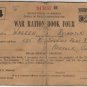 WWII Era USA Ration Books 3 & 4 with Stamps c.1943