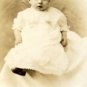 Portrait Postcard, Young Child Dressed in White c.1900