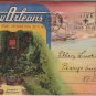 New Orleans LA Postcard Folder, 18 Views of The Paris of America c.1937