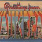 Great Lakes Illinois Postcard Folder, Waukegan & US Naval Training Station, Sixteen Images c.1943