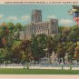 West Point New York Card, U.S. Military Academy Cadets Marching to Parade Grounds c.1935