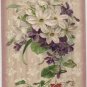 Easter postcard, Bouquet of Wildflowers with Welcome Easter Morning c.1907