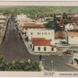Baja California Mexico Card, Motel Martinez, Main St. & Avenue Ruiz c.1925