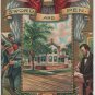 Lincoln Centennial Birthday Postcard, The Sword and Pen, Home in Springfield Illinois c.1908