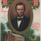 Lincoln Centennial Bday Postcard, Portrait & Rock Spring Farm Kentucky c.1908