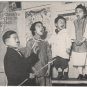 San Francisco California Card, The Singing Children 878 Washington St., Black & White c.1925
