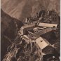 St-Martin-Du-Canigou France Postcard, The Abbey, WWI Era Sepia Tone c.1917