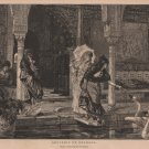 Souvenir of Granada by Vincente Palmmeroli, Art Journal Print c.1877