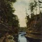Kilbourn Wisconsin Postcard, Channel at Steamboat Rock, Dells of the Wisconsin River c.1900