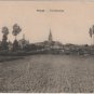 Mayet France Postcard, General View of Town, WWI Era in Black & White c.1917