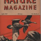 Nature Magazine, Geese in Flight, Orange Wener Cover c.1947