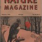 Nature Magazine, Red-Tailed Hawk, Orange Hexom Cover c.1946