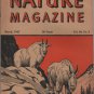Nature Magazine, Mountain Goats, Orange Hexom Cover c.1947