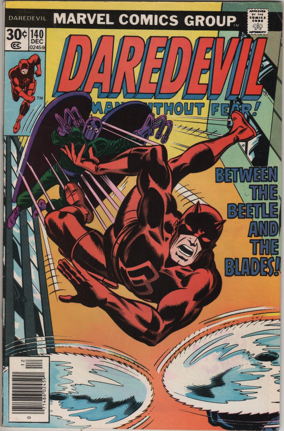 Daredevil #140 Between The Beatle & The Blades c.1976