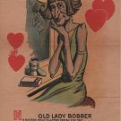 Old Bobber at Her Vanity Valentines Day Card c.1926
