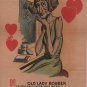 Old Bobber at Her Vanity Valentines Day Card c.1926