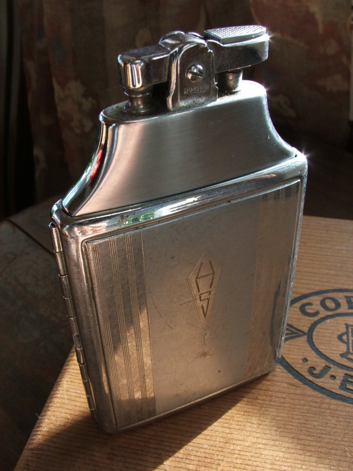 ronson lighter cigarette case ronson lighter cigarette case