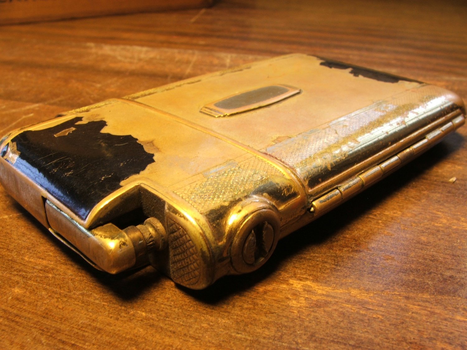 Marathon Cigarette Case & Lighter Combo c.1949