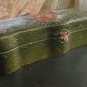 Texoloid Folk Art Dresser Box, Bas Relief Rose c.1929