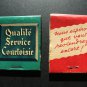 Matchbooks, Stork Club, Thunderbird Hotel & Hickory Wood Bar BQ c.1950