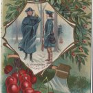 Geo. Washington Bday Card, Cherries & Valley Forge c.1908