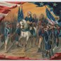 Geo. Washington Bday Card, Taking Command of Army c.1908