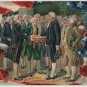 George Washington Bday Postcard, Inauguration c.1908