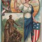 Lincoln Centennial Card, Emancipation Proclamation c.1908
