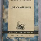 LOS CAMPESINOS Y OTROS CUENTOS Anton P. Chekhov Chejov, 1st SPANISH Ed 1947 Espasa-Calpe Austral 753